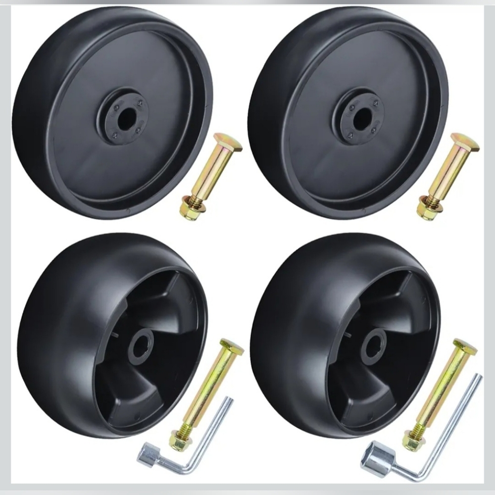LAWNEAGLE Lawn Mower Deck Wheel Kit 734-04155 734-0973 Replacement‎ Wheels